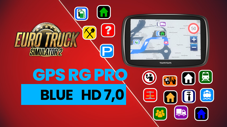 GPS RG PRO BLUE HD